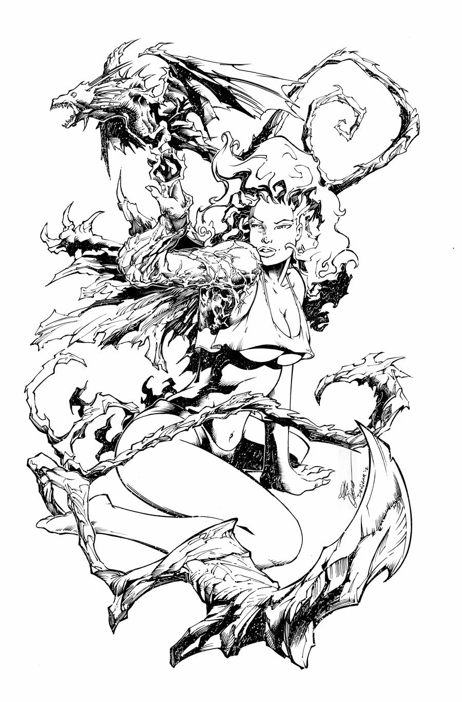 Dragon Girl Inks