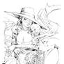 Madame Mirage Cover #1 Inks