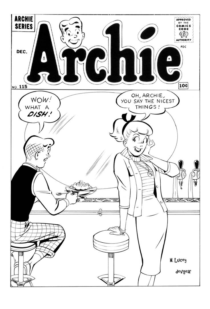 Archie #115 inks by devgear on DeviantArt