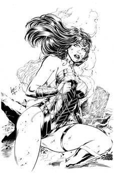 Wonder Woman Inks