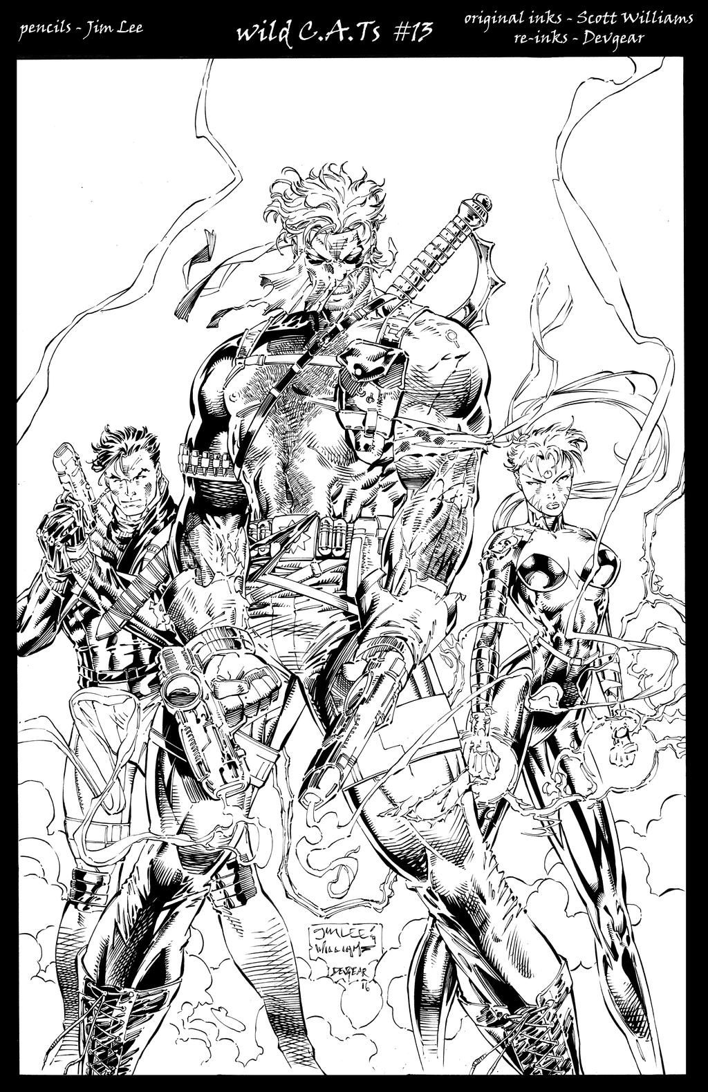 Wildc.a.t.s #13 Inks