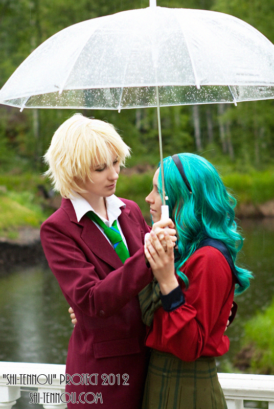 Haruka Tennoh and Michiru Kaio.