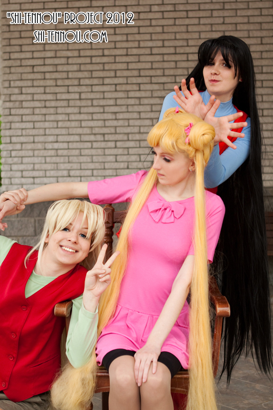 Minako, Usagi and Rei