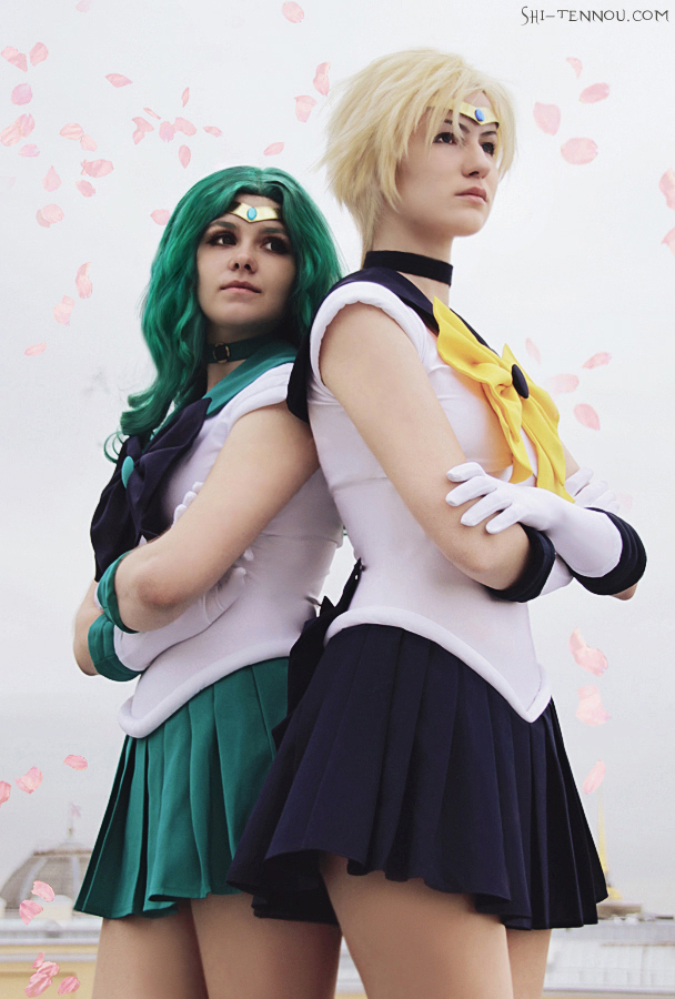 Sailor Uranus and Sailor Neptune