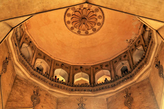 Charminar (4 minarets) - Interior