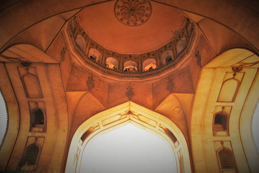 Charminar (4 minarets) - Interior 2