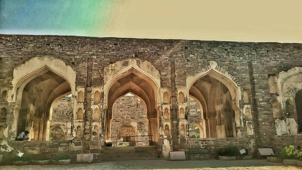 Almost a painting - Golconda - Hyderabad