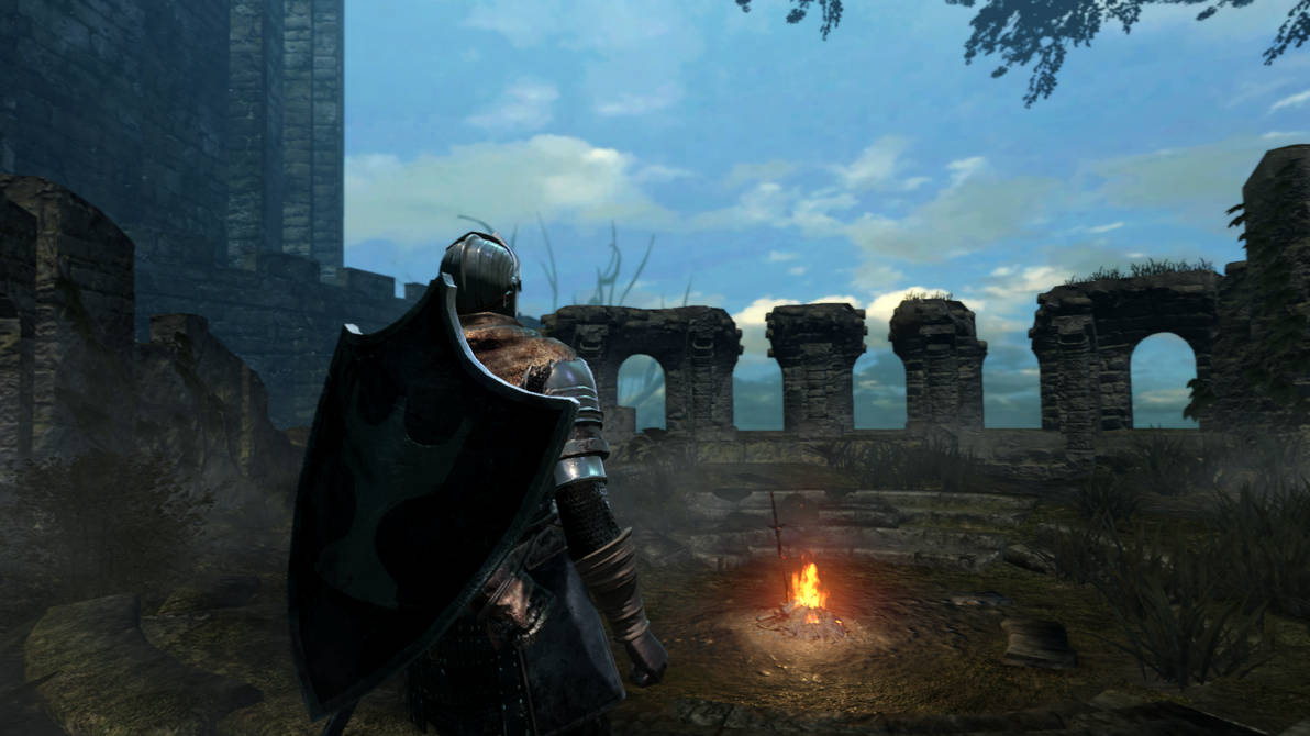 Firelink Screen Firelink Shrine by PrimalElf1512 on DeviantArt