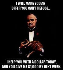 You just can't refuse.