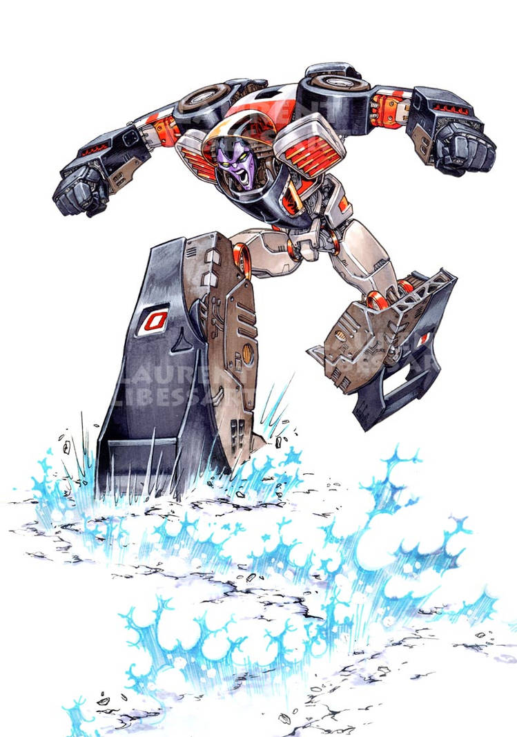 Crasher_earth-quake-attack by a-loft-on-cybertron