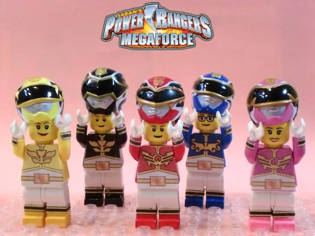 LEGO Power Rangers Megaforce by 0yakata on DeviantArt