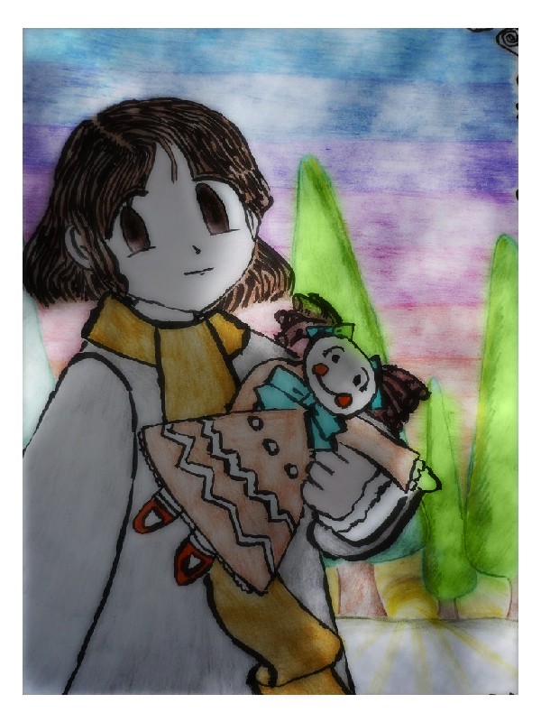 Girl with Doll