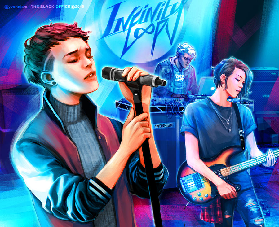 Metal Infinity Loop Rave Infinity loop 01 by YVONNism on DeviantArt