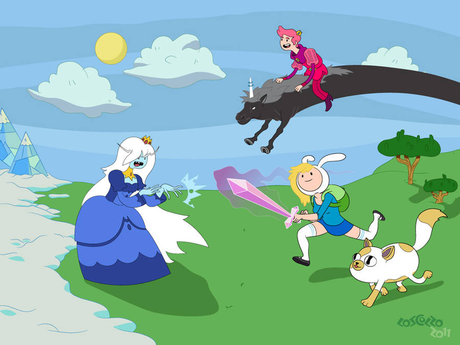 Adventure Time - Wallpaper by mike-loscalzo
