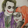 Joker / Harley - Watercolors