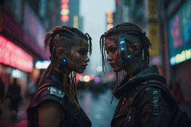 Cyberpunk girls