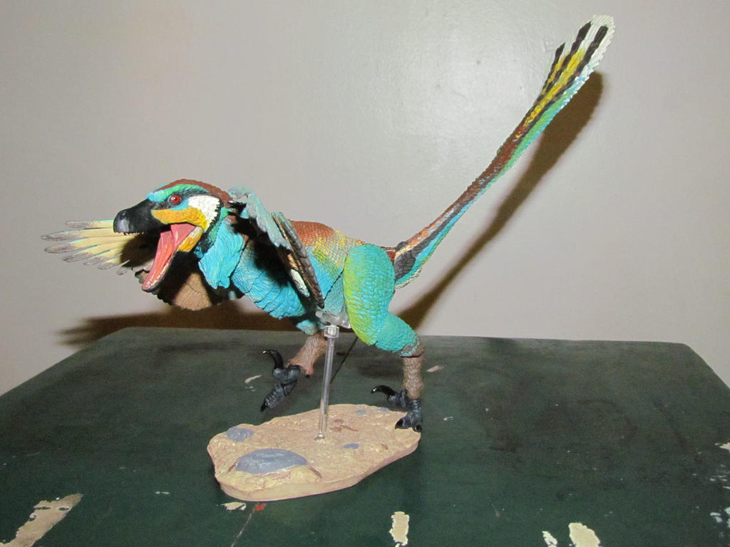 Linheraptor exquisitus by Saberrex on DeviantArt