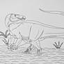 Dinovember #4- Ostafrikasaurus crassiserratus