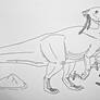 Dinovember #5- Parasaurolophus cryocristatus