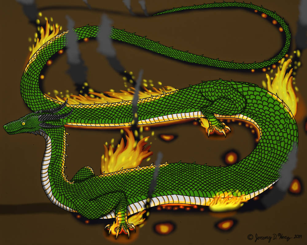 Python Dragon- Complete Digital Version by Saberrex on DeviantArt
