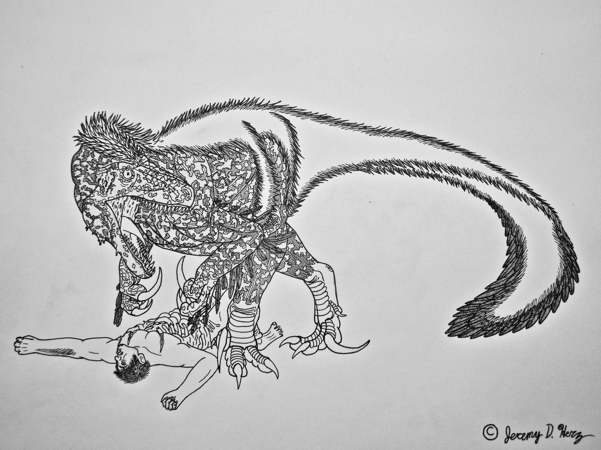 Primitive War Raptor Scene Xipetotec the Utahraptor- Primitive War by Saberrex on DeviantArt