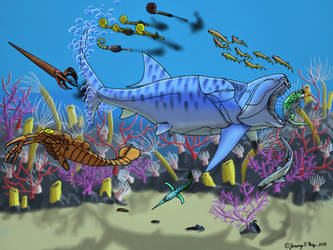 Dunkleosteus- King of the Devonian Seas by Saberrex