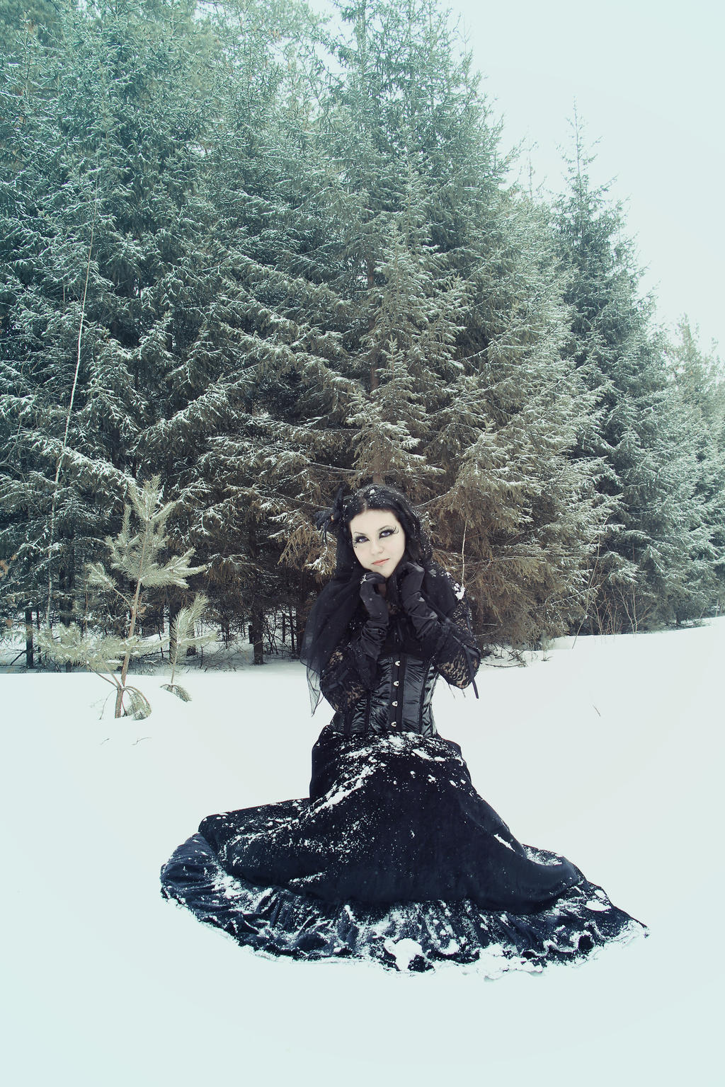 Gothic Cold Gothic winter stock_2 by MysteriaViolentStock on DeviantArt