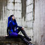 Blue Cybergoth Stock