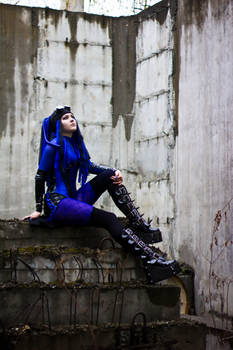 Blue Cybergoth Stock