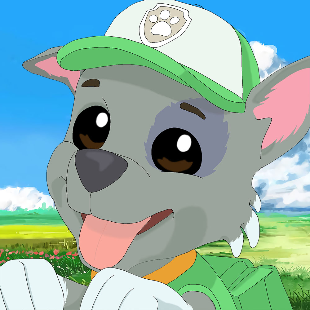 Rocky Stream Animation Rocky Anime Style by ExciteMike4 on DeviantArt