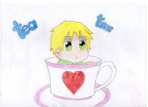 Hetalia - England - tea time