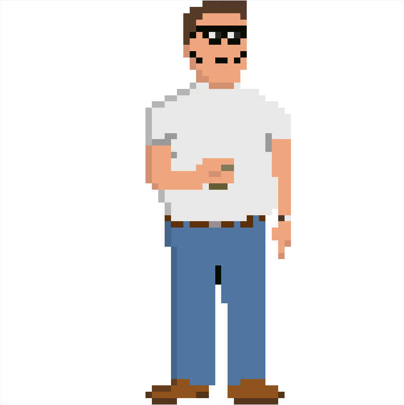 King of the Hill in Pixels 