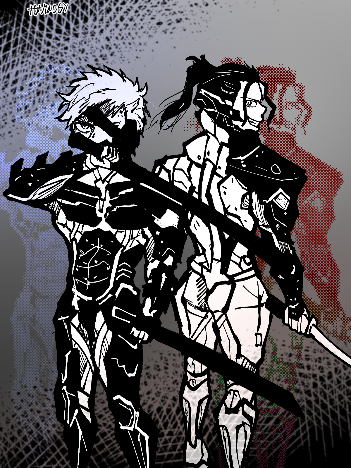 Sam and Raiden by igimacigy on DeviantArt