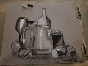 Still Life in Pastels 