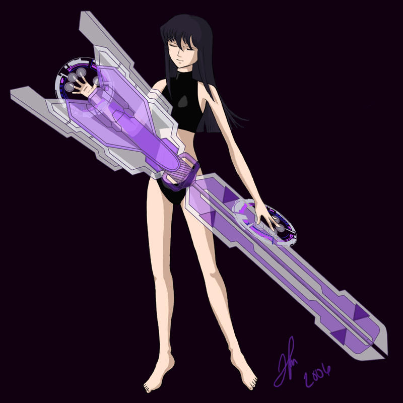 Get Wallpaper Zegapain S Mizaki Shizuno By Sailorlynx On Deviantart Free