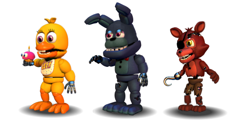 JUNTEI O WITHERED BONNIE + WITHERED FREDDY EM UM SÓ ANIMATRONIC no Roblox  Animatronic World 