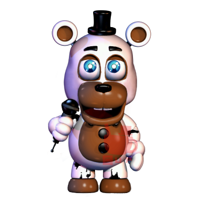 Withered freddy v wip transparent background PNG clipart