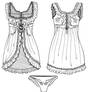 Rococo Babydoll Lingerie