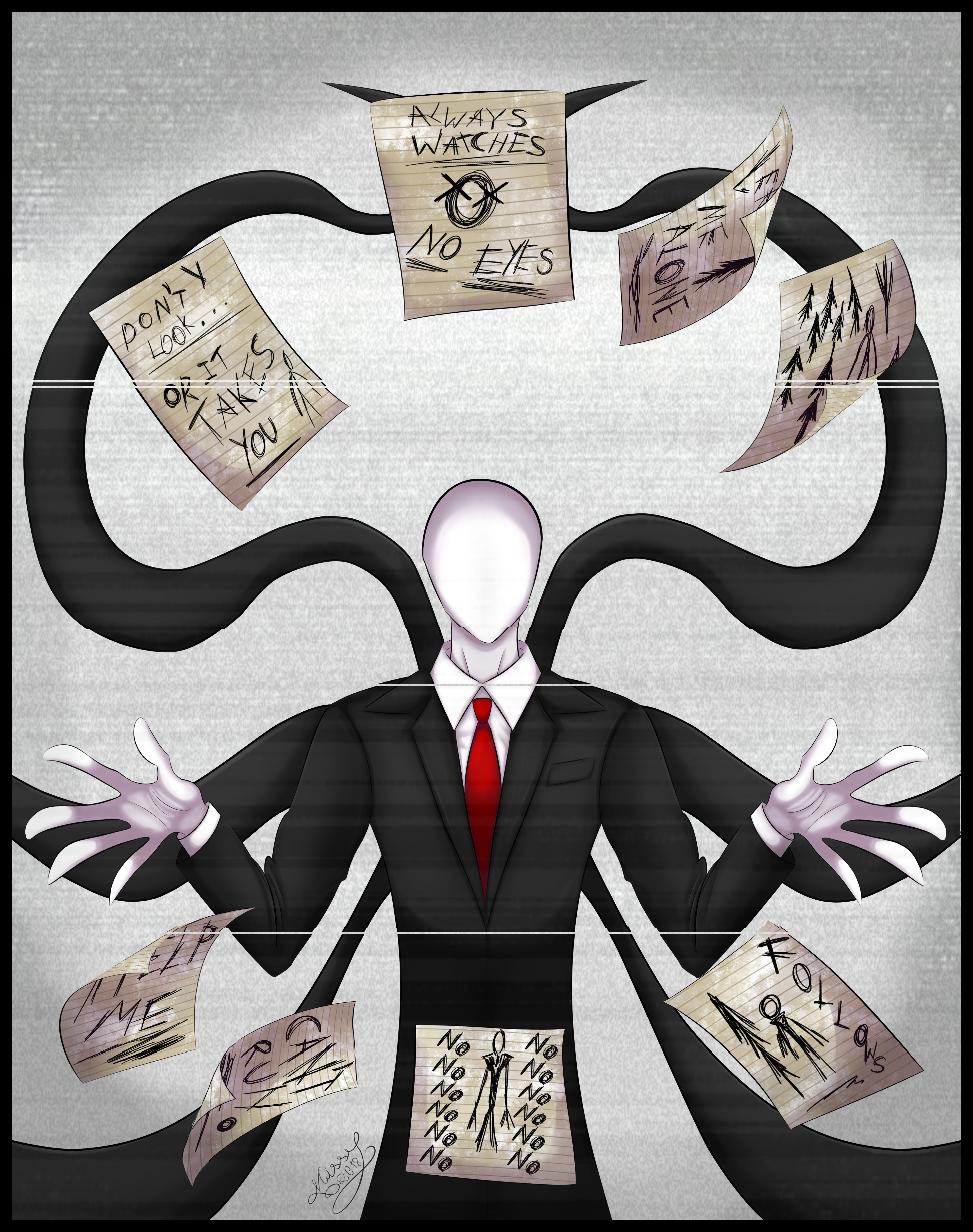 slenderman or slender? by EPS1LON11 on DeviantArt