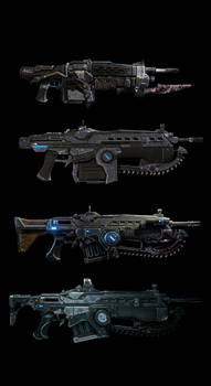 evolution of the Lancer assault rifle