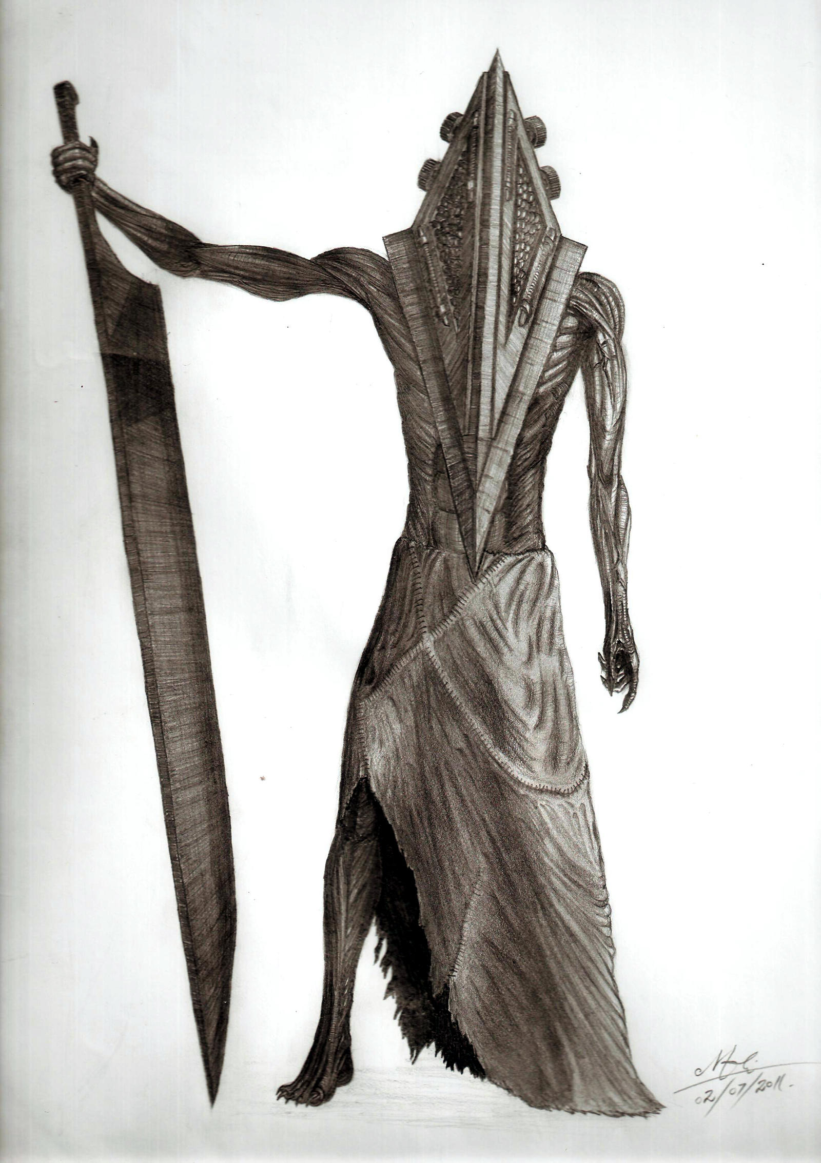 Pyramid Head by GrimShady on DeviantArt