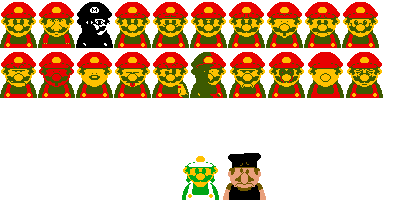 Mario expression's sheet thing by Sp0ngeyB0i on DeviantArt