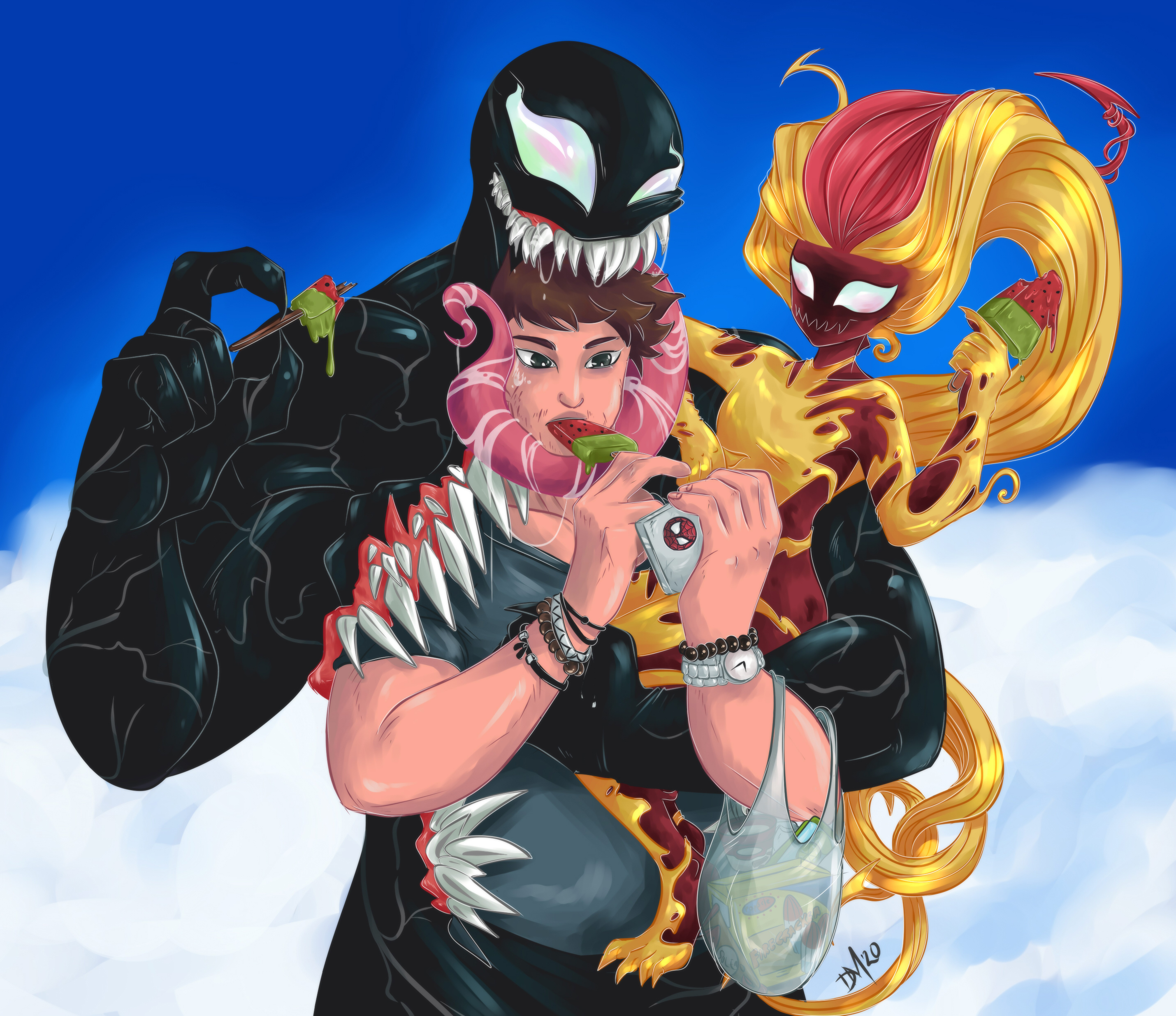 Venom - Family day by GabinetteLst on DeviantArt Venom - Family day by GabinetteLst on DeviantArt