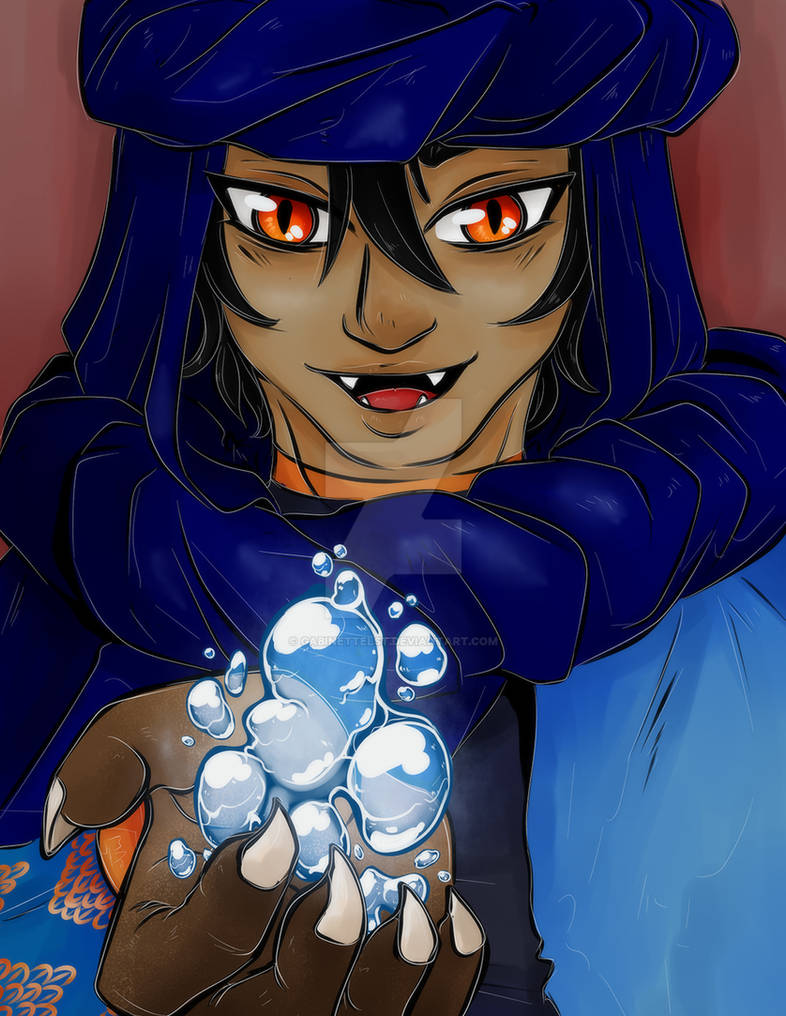Magic practice 3 by GabinetteLst on DeviantArt