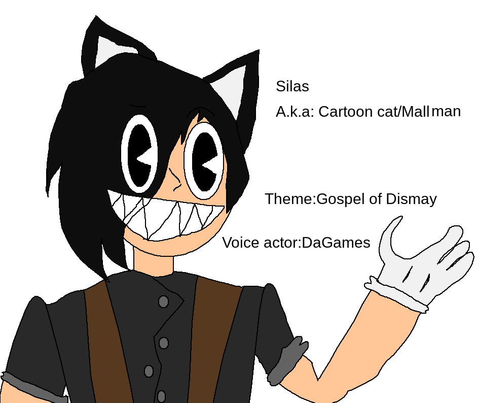 Silas(human ver of cartoon cat mall man by AProudHomestuck on DeviantArt Silas(human ver of cartoon cat mall man by AProudHomestuck on DeviantArt