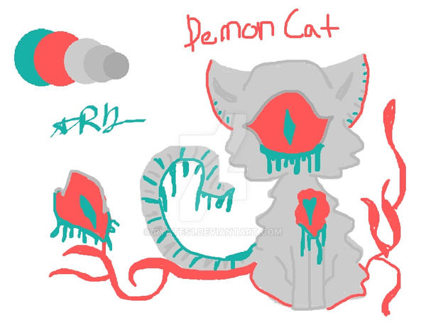 Demon Cat Script Demon Cat by ryates1 on DeviantArt