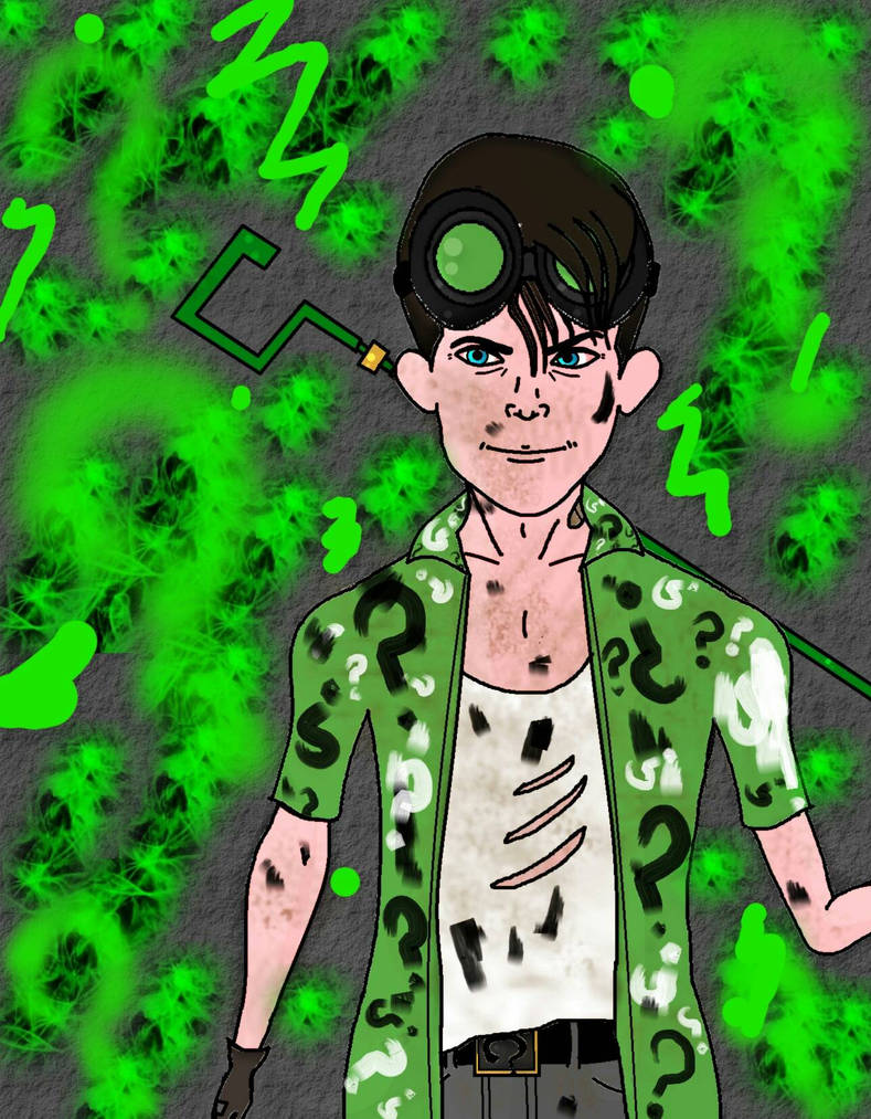 Arkham Knight Riddler Design the riddler in arkham knight by rockinkelly1998 on DeviantArt