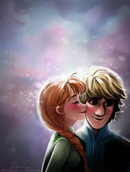 We Me?...Wait what? - Kristoff Anna [Frozen] by MitsouParker