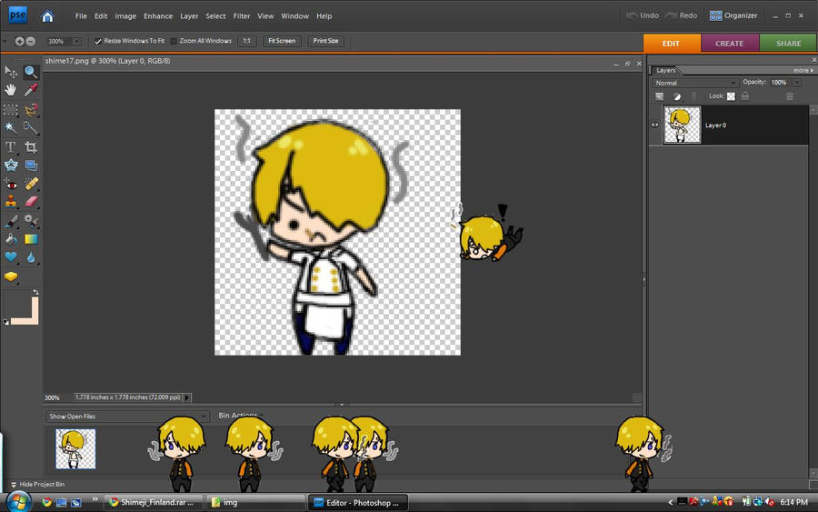 Sanji Shimeji +DONE+