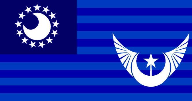 Flag of the New Lunar Republic